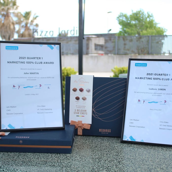 Awards for BNZSA's outsourced BDR team